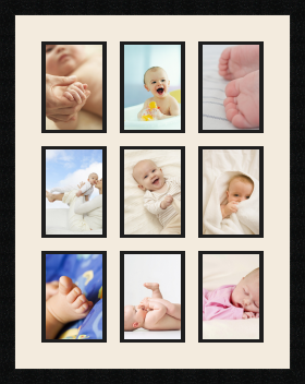 passe partout  9 - 13x18 photos