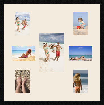 passe partout  4 - 13x19 and 2 - 19x13 and 1 - 20x30 photos