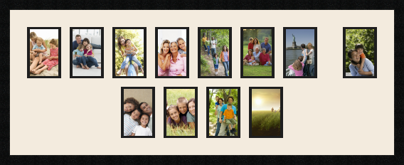 passe partout  12 - 10x15 photos