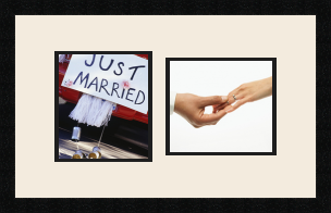 passe partout  1 - 19x22 and 1 - 22x19 photos