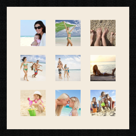 passe partout  9 - 13x13 photos