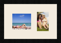 passe partout  1 - 15x13 and 1 - 10x15 photos