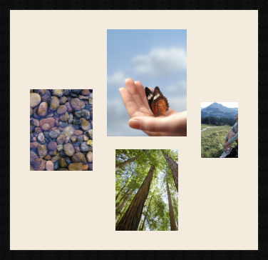 passe partout  1 - 25x33 and 2 - 20x25 and 1 - 13x18 photos