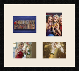 passe partout  3 - 18x13 and 1 - 13x18 photos