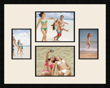 passe partout  2 - 14x22 and 2 - 28x22 photos