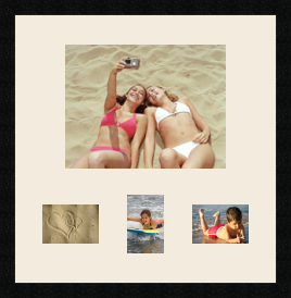 passe partout  1 - 33x25 and 2 - 13x9 and 1 - 9x13 photos