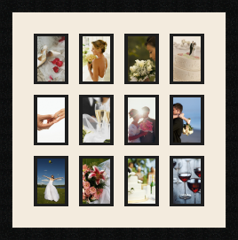 passe partout  12 - 9x12 photos