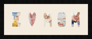 passe partout  5 - 8x13 photos