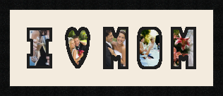 passe partout  5 - 8x13 photos