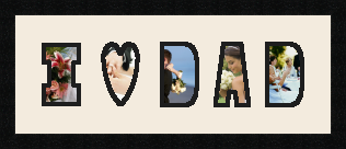 passe partout  5 - 8x13 photos