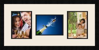 passe partout  2 - 15x20 and 1 - 20x15 photos