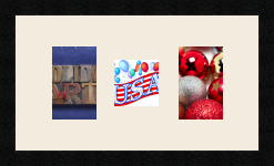 passe partout  2 - 10x15 and 1 - 10x10 photos