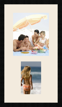 passe partout  1 - 26x30 and 1 - 16x24 photos