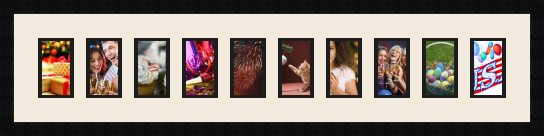 passe partout  10 - 8x13 photos