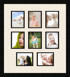 passe partout  6 - 10x13 and 2 - 13x10 photos