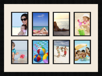 passe partout  8 - 13x18 photos