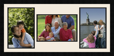 passe partout  2 - 20x30 and 1 - 30x20 photos