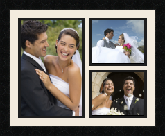 passe partout  1 - 20x30 and 2 - 18x15 photos