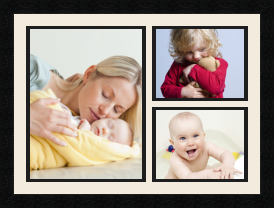 passe partout  1 - 25x33 and 2 - 20x16 photos