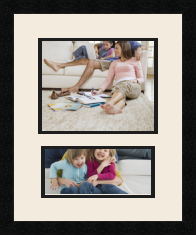 passe partout  1 - 25x20 and 1 - 24x11 photos