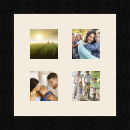 passe partout  4 - 8x8 photos