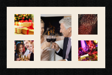 passe partout  4 - 10x10 and 1 - 15x22 photos