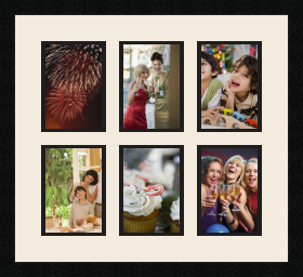 passe partout  6 - 13x18 photos