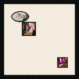 passe partout  1 - 13x8 and 1 - 8x8 and 1 - 10x10 photos