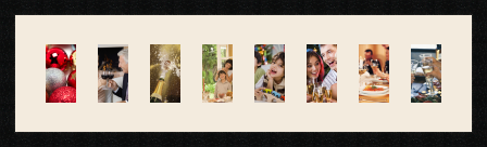 passe partout  8 - 8x13 photos