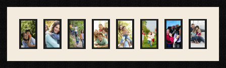 passe partout  8 - 8x13 photos