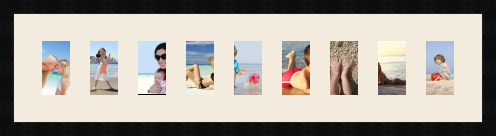 passe partout  9 - 8x13 photos