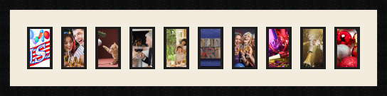 passe partout  10 - 8x13 photos