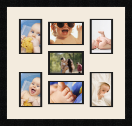 passe partout  4 - 10x15 and 3 - 15x10 photos