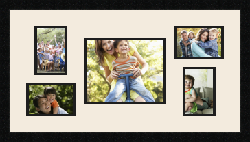 passe partout  2 - 10x15 and 1 - 25x20 and 2 - 15x10 photos