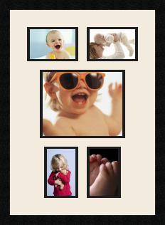 passe partout  2 - 15x10 and 1 - 25x20 and 2 - 10x15 photos