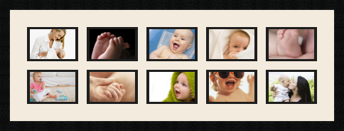 passe partout  10 - 15x10 photos