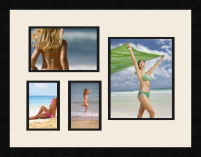 passe partout  1 - 22x14 and 2 - 10x15 and 1 - 20x25 photos
