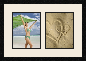 passe partout  1 - 20x25 and 1 - 20x26 photos