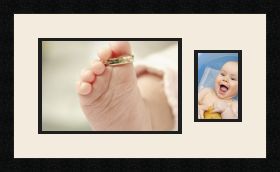 passe partout  1 - 30x20 and 1 - 10x15 photos