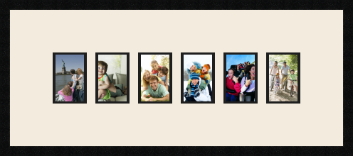 passe partout  6 - 10x15 photos