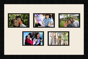 passe partout  5 - 15x10 photos