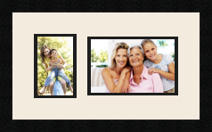 passe partout  1 - 10x15 and 1 - 22x14 photos