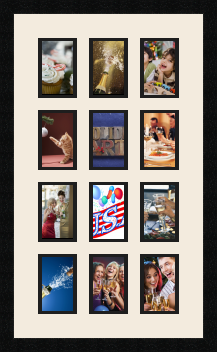 passe partout  12 - 9x13 photos