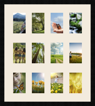 passe partout  12 - 10x15 photos