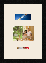 passe partout  1 - 14x6 and 1 - 17x12 and 1 - 11x3 photos