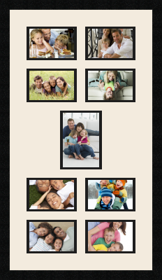 passe partout  8 - 15x10 and 1 - 13x18 photos