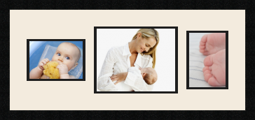 passe partout  1 - 18x13 and 1 - 25x20 and 1 - 13x18 photos