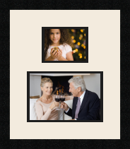 passe partout  1 - 14x11 and 1 - 23x15 photos