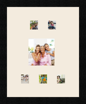 passe partout  5 - 5x5 and 1 - 13x13 photos