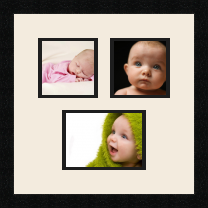 passe partout  2 - 13x13 and 1 - 18x13 photos